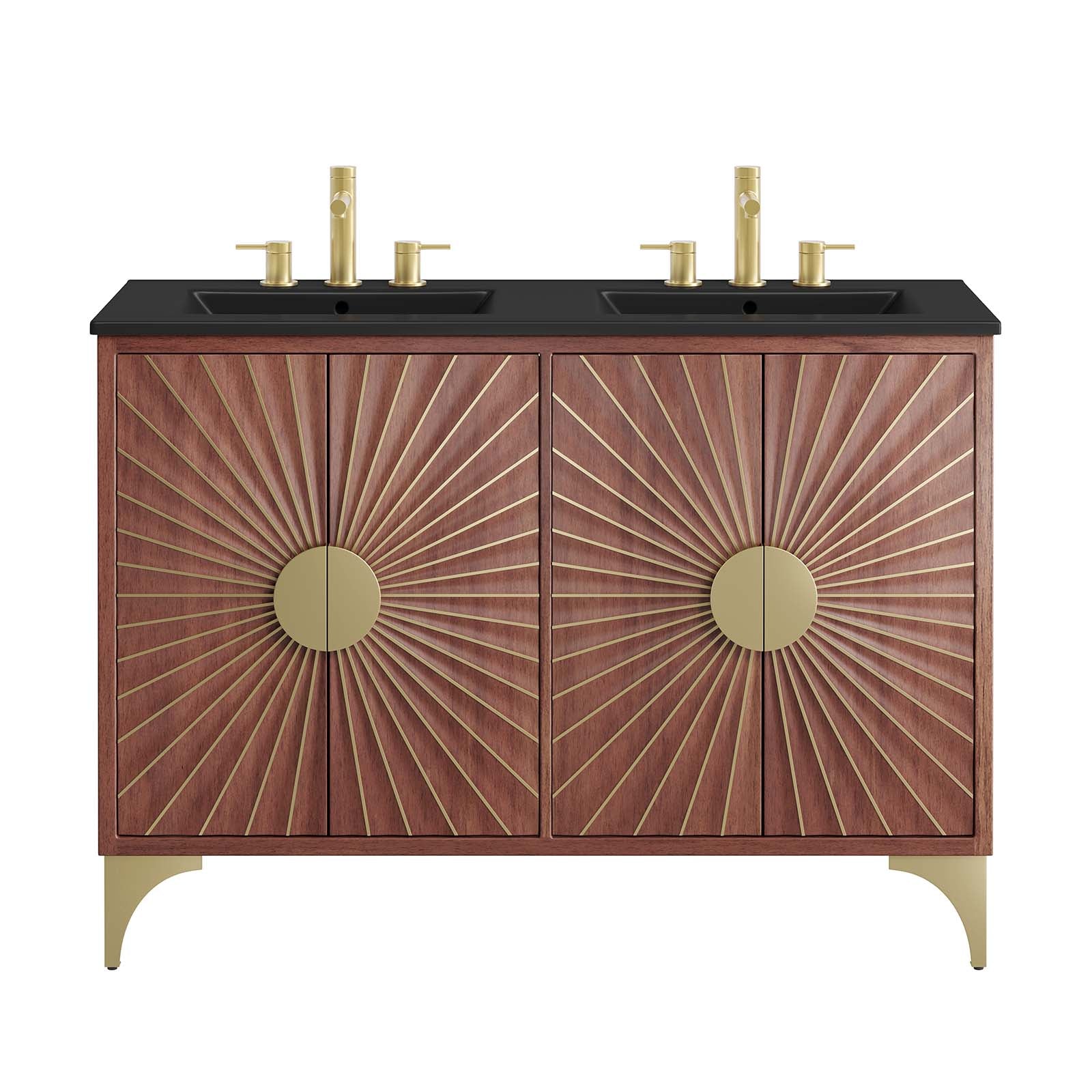 Daylight 48" Double Sink Bathroom Vanity by Modway