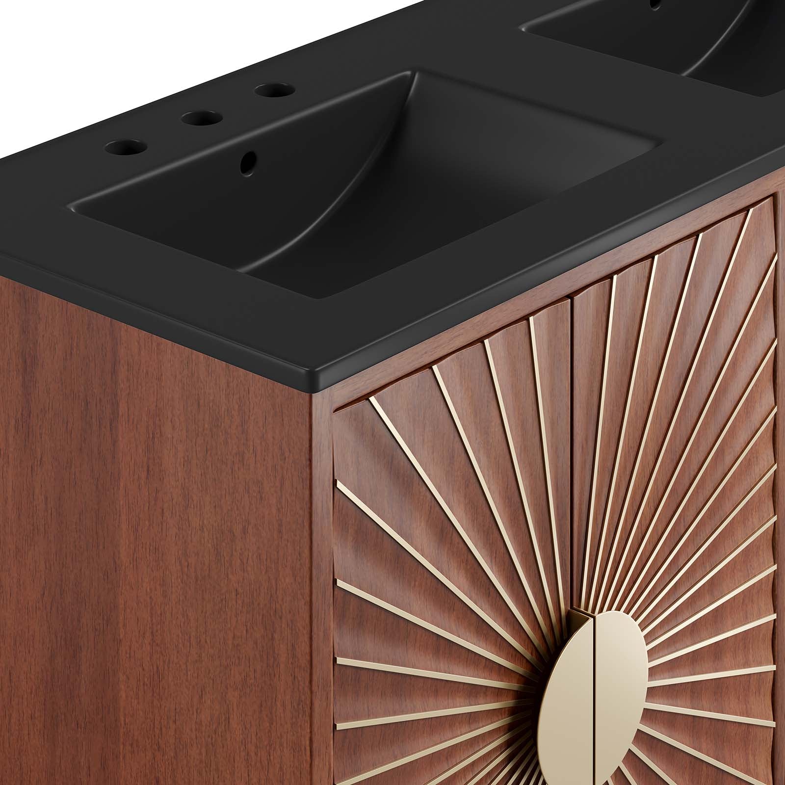 Daylight 48" Double Sink Bathroom Vanity by Modway