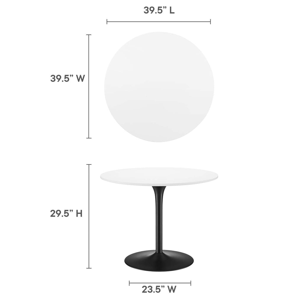 Pursuit 40" Dining Table by Modway