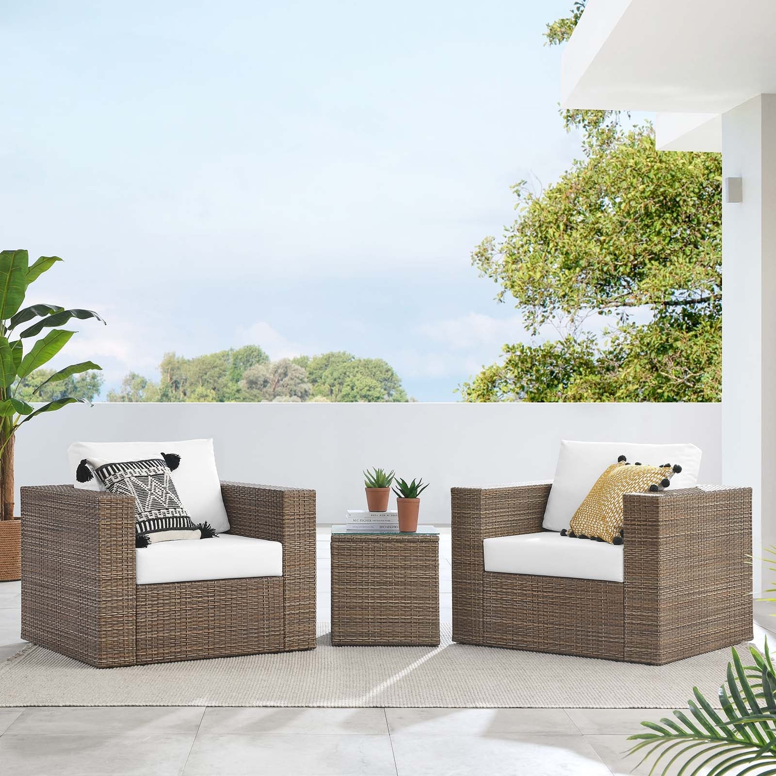 Convene 3-Piece Outdoor Patio Furniture Set by Modway