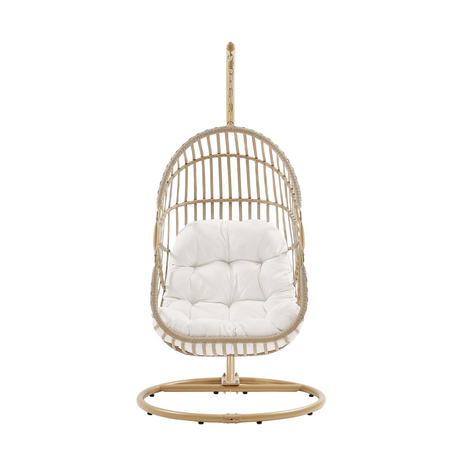 Amalie Wicker Rattan Outdoor Patio Rattan Swing Chair by Modway