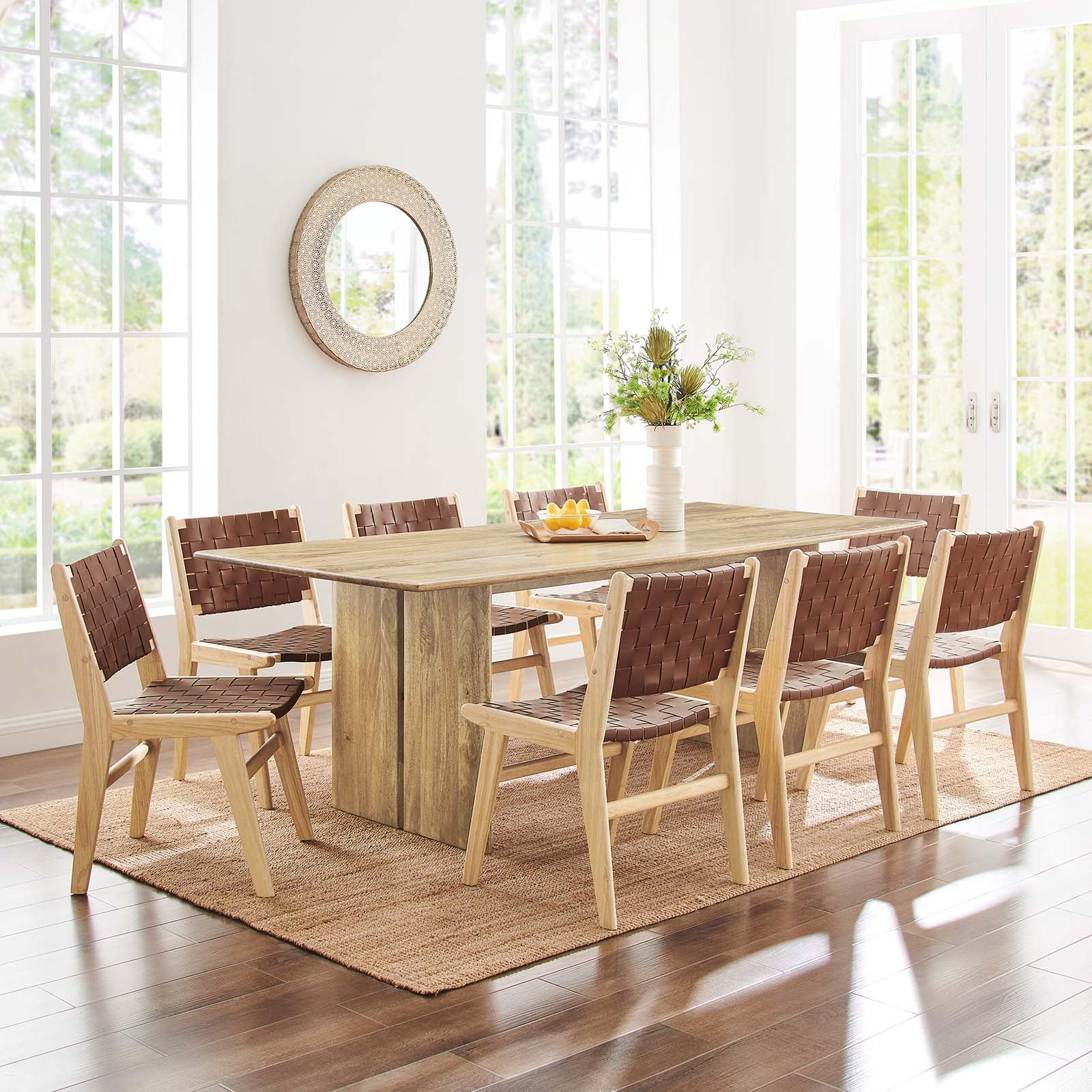 Amistad 86" Wood Dining Table by Modway