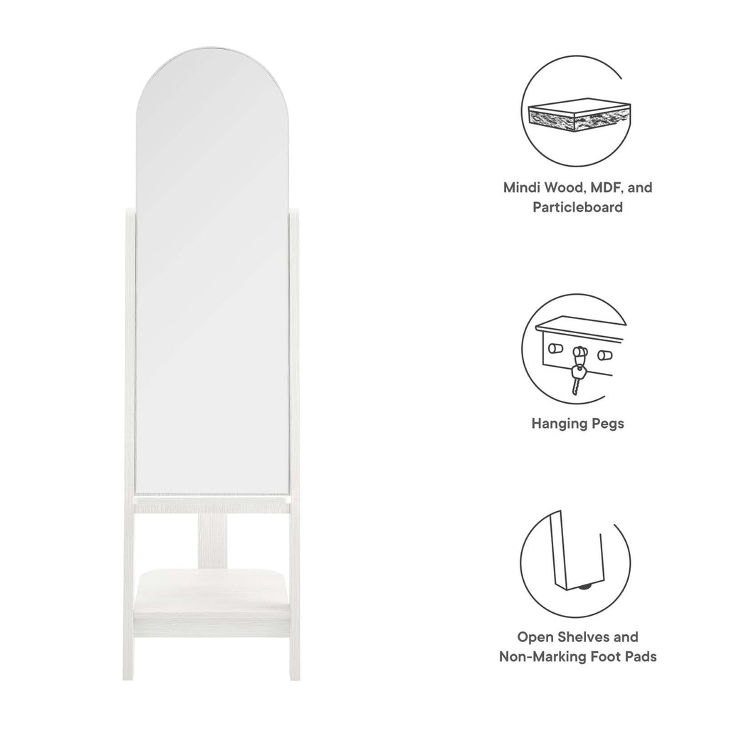 Ascend Standing Mirror by Modway