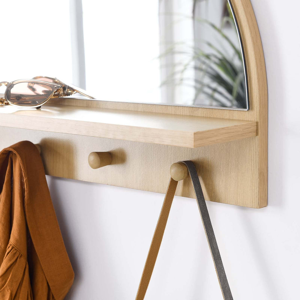 Moonbeam Arched Mirror by Modway