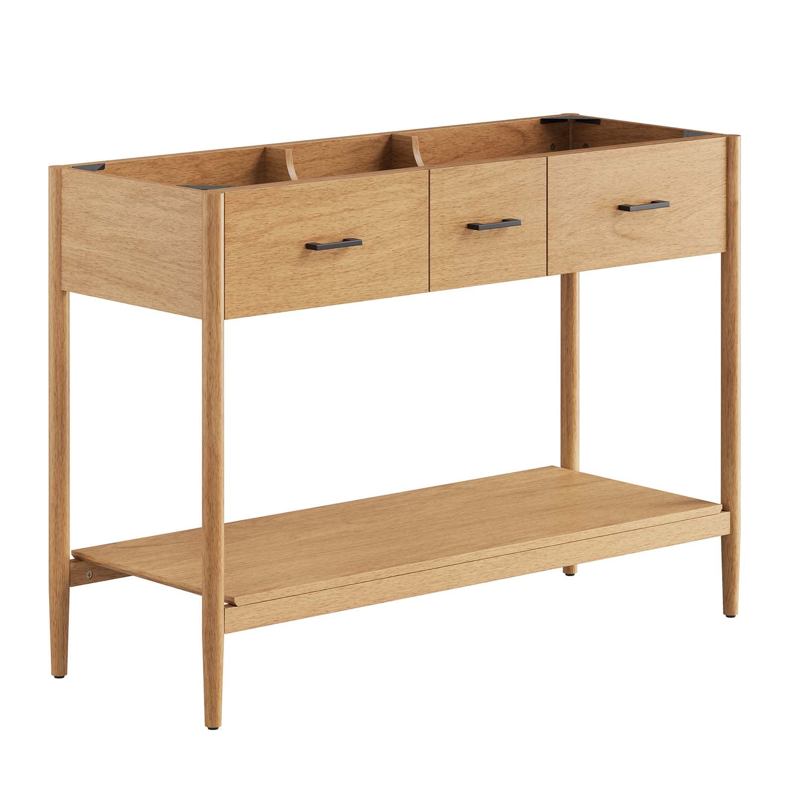Zaire 48Ó Double Sink Compatible Bathroom Vanity Cabinet (Sink Basin Not Included) by Modway