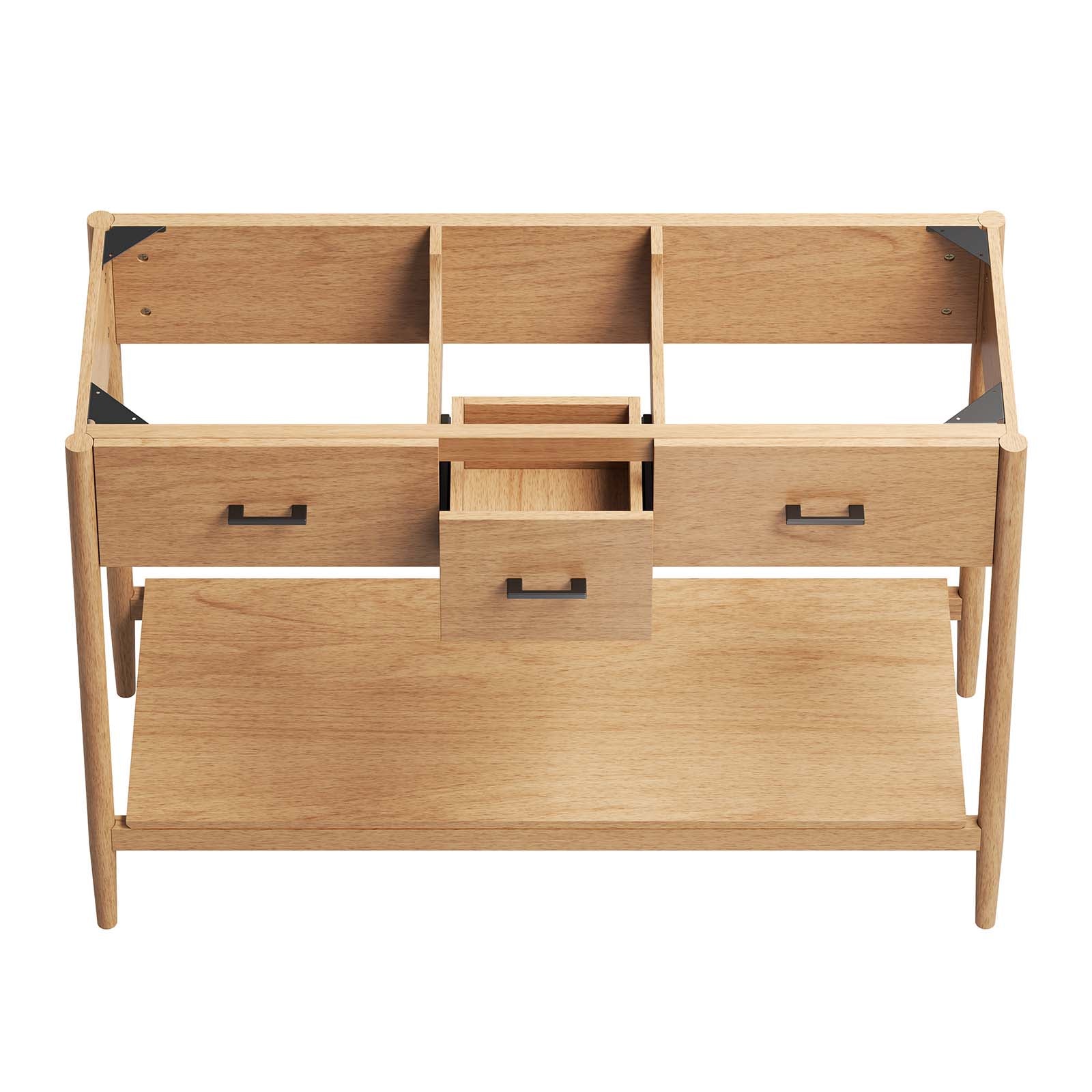 Zaire 48Ó Double Sink Compatible Bathroom Vanity Cabinet (Sink Basin Not Included) by Modway