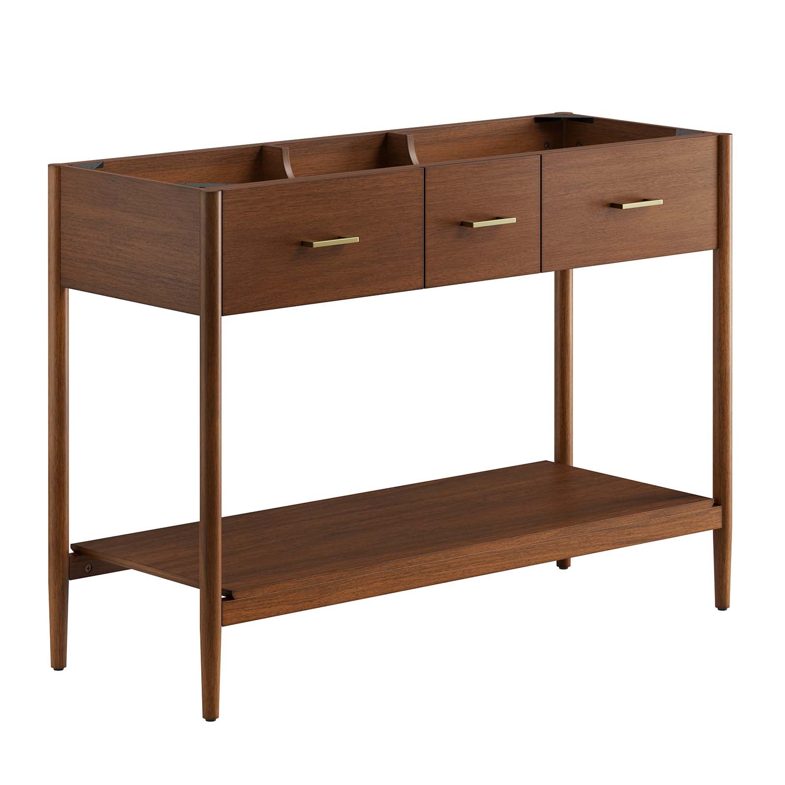 Zaire 48Ó Double Sink Compatible Bathroom Vanity Cabinet (Sink Basin Not Included) by Modway