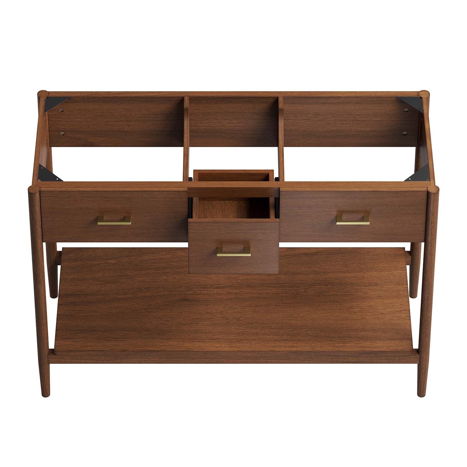 Zaire 48Ó Double Sink Compatible Bathroom Vanity Cabinet (Sink Basin Not Included) by Modway