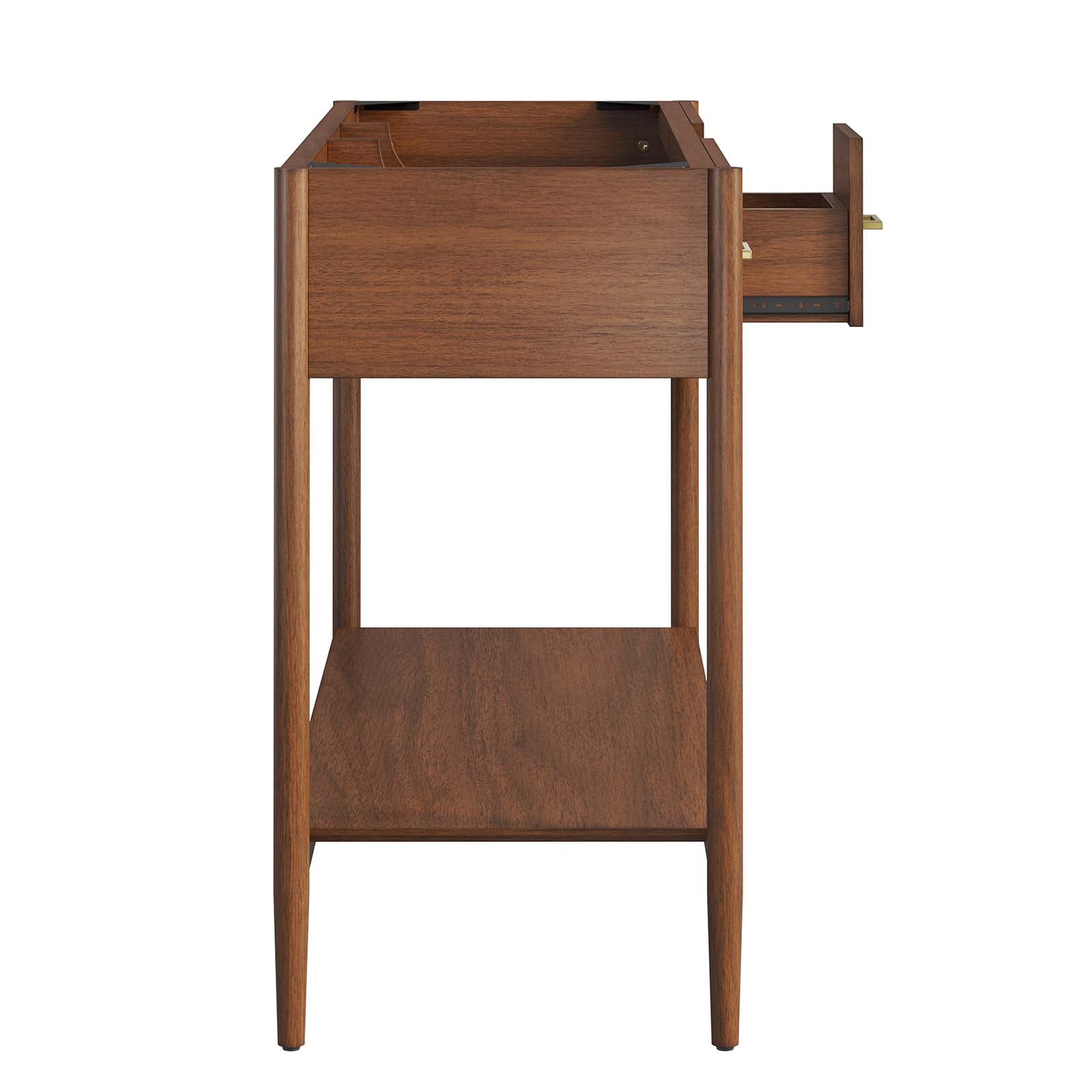Zaire 48Ó Double Sink Compatible Bathroom Vanity Cabinet (Sink Basin Not Included) by Modway