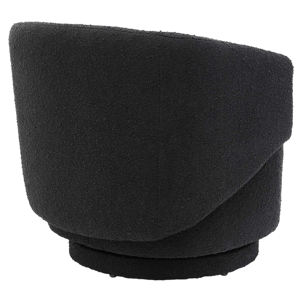Celestia Boucle Fabric Swivel Chair by Modway
