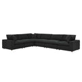 Commix 6-Piece Down Filled Overstuffed Boucle Fabric Sectional Sofa by Modway