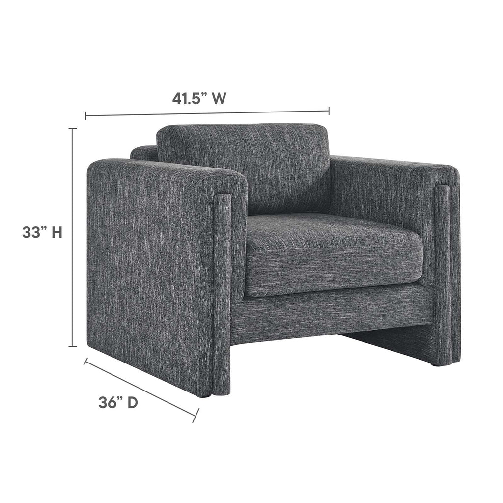Visible Fabric Armchair by Modway