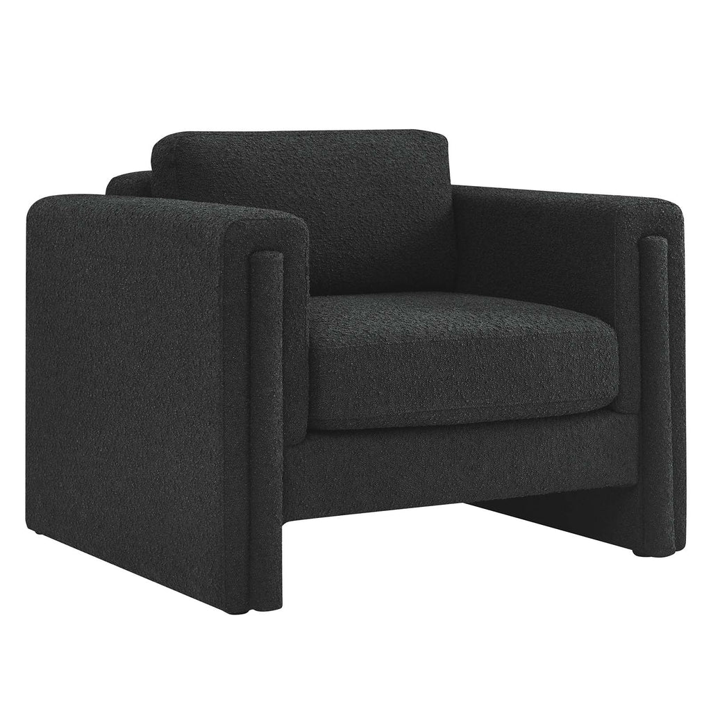 Visible Boucle Fabric Armchair by Modway