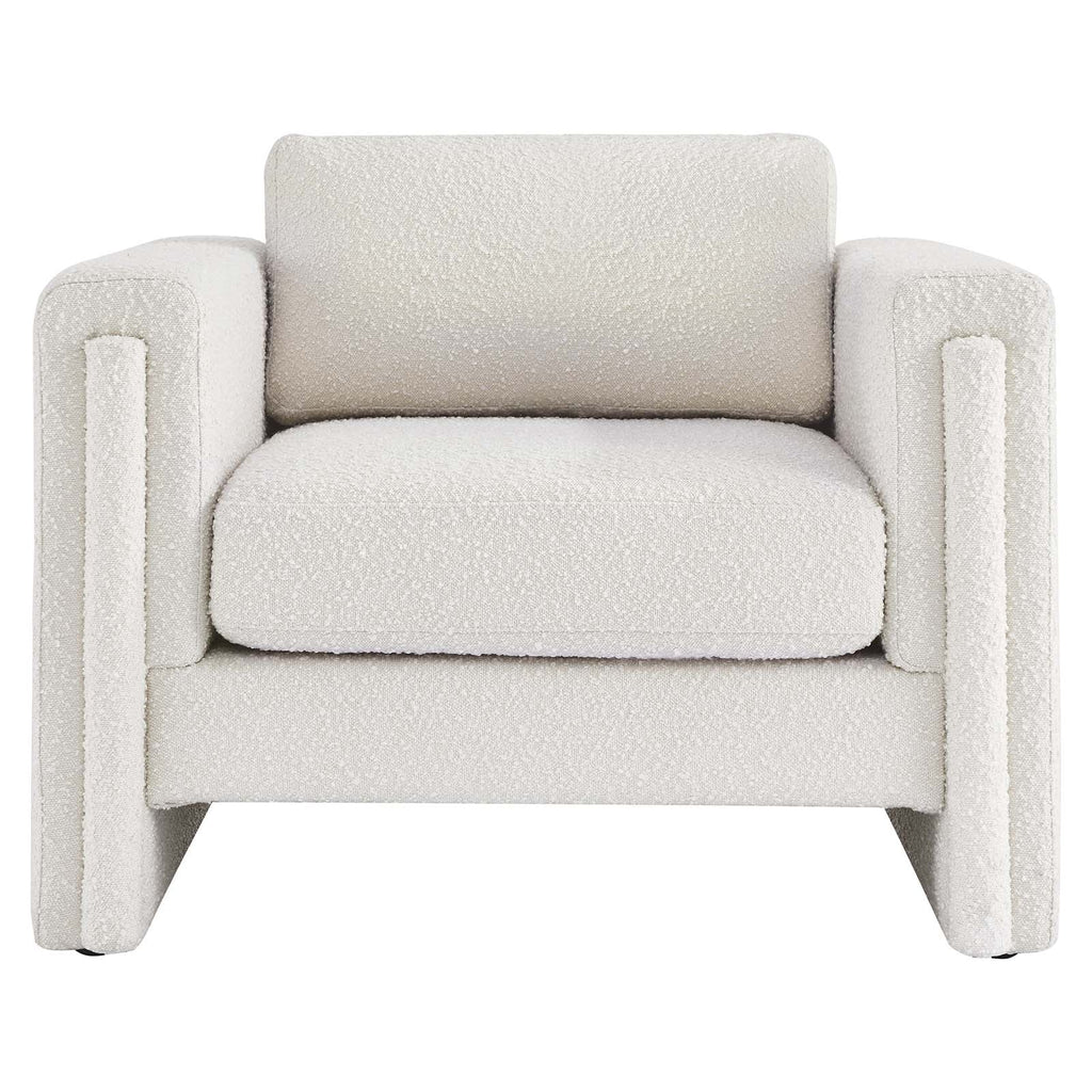 Visible Boucle Fabric Armchair by Modway