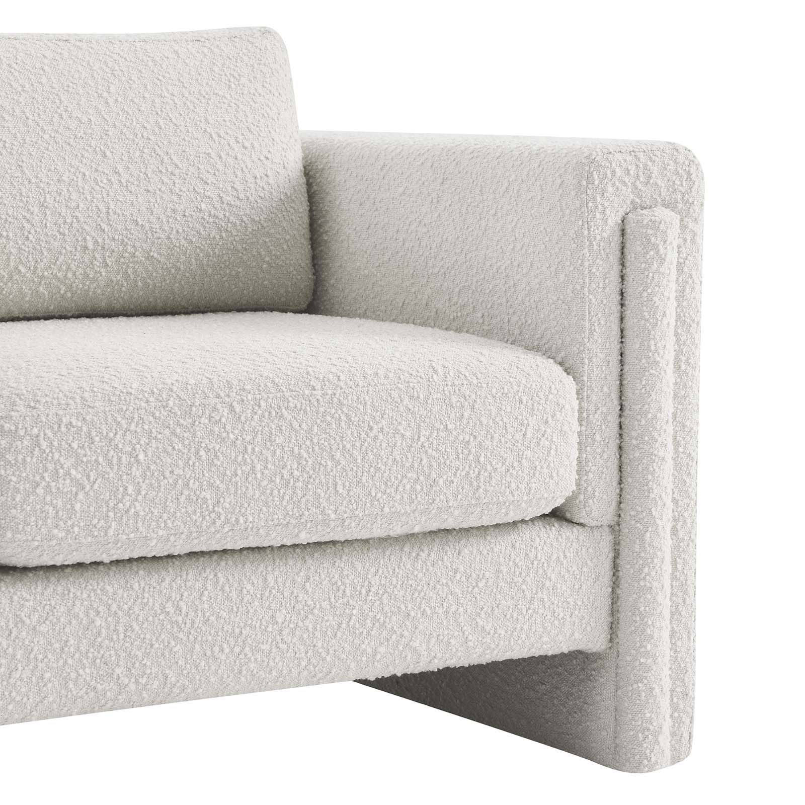 Visible Boucle Fabric Armchair by Modway