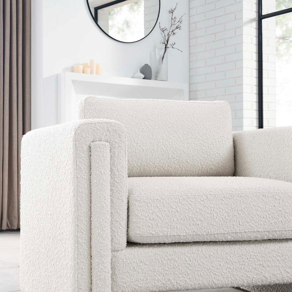 Visible Boucle Fabric Armchair by Modway