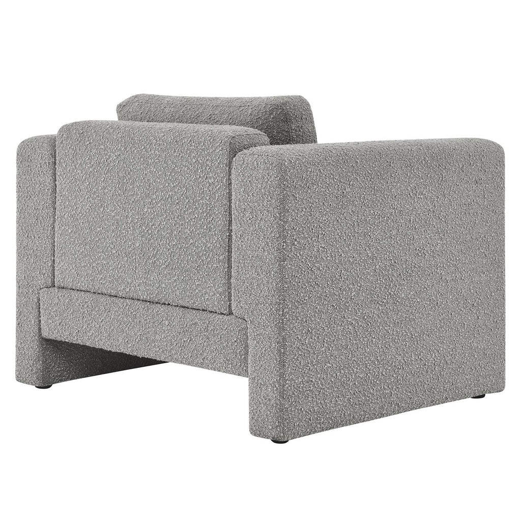 Visible Boucle Fabric Armchair by Modway