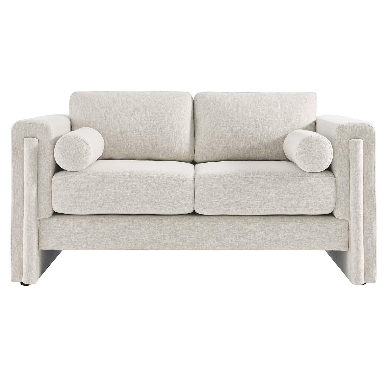 Visible Fabric Loveseat by Modway