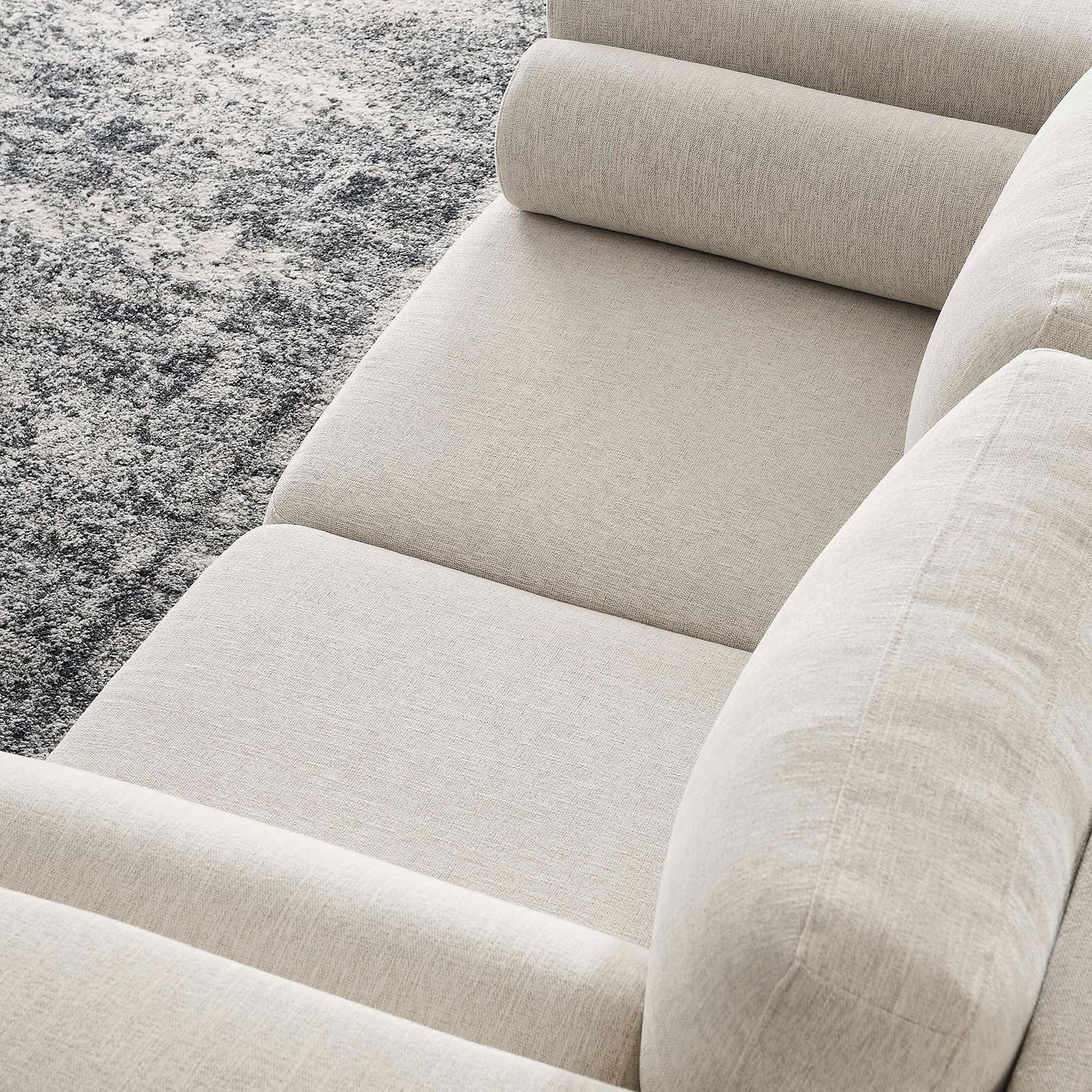 Visible Fabric Loveseat by Modway