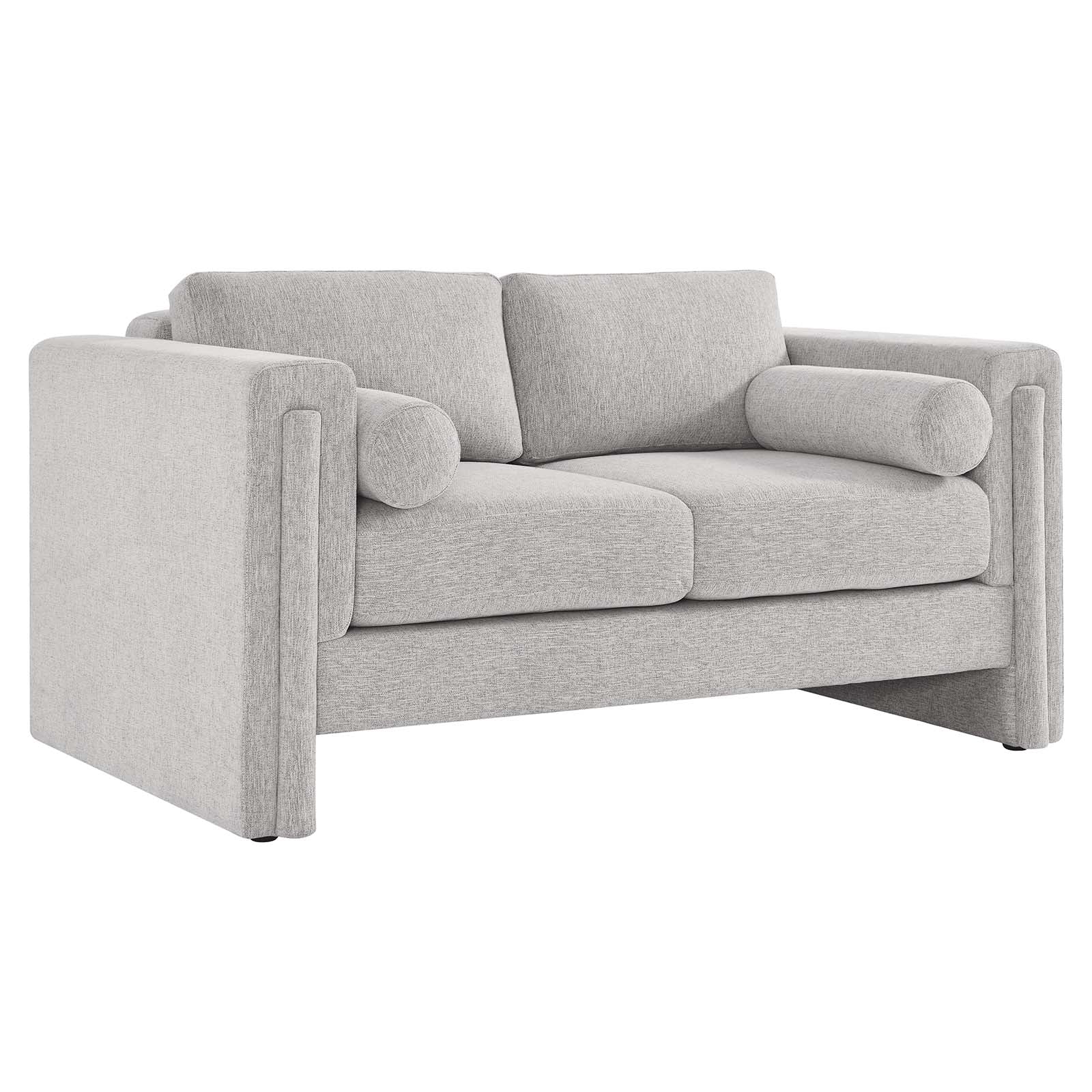 Visible Fabric Loveseat by Modway