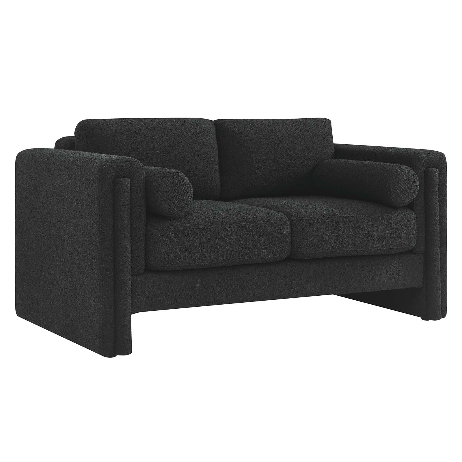 Visible Boucle Fabric Loveseat by Modway