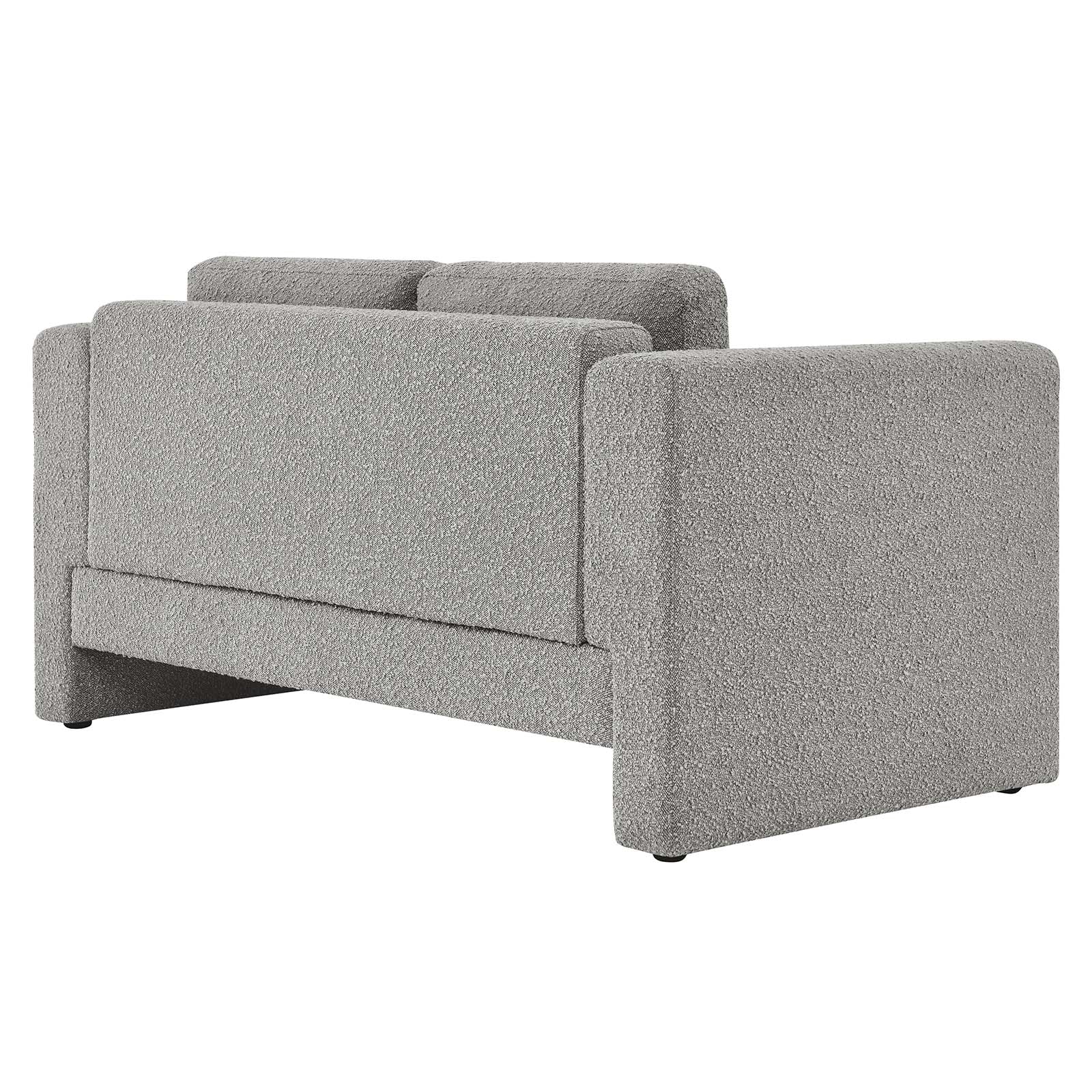 Visible Boucle Fabric Loveseat by Modway