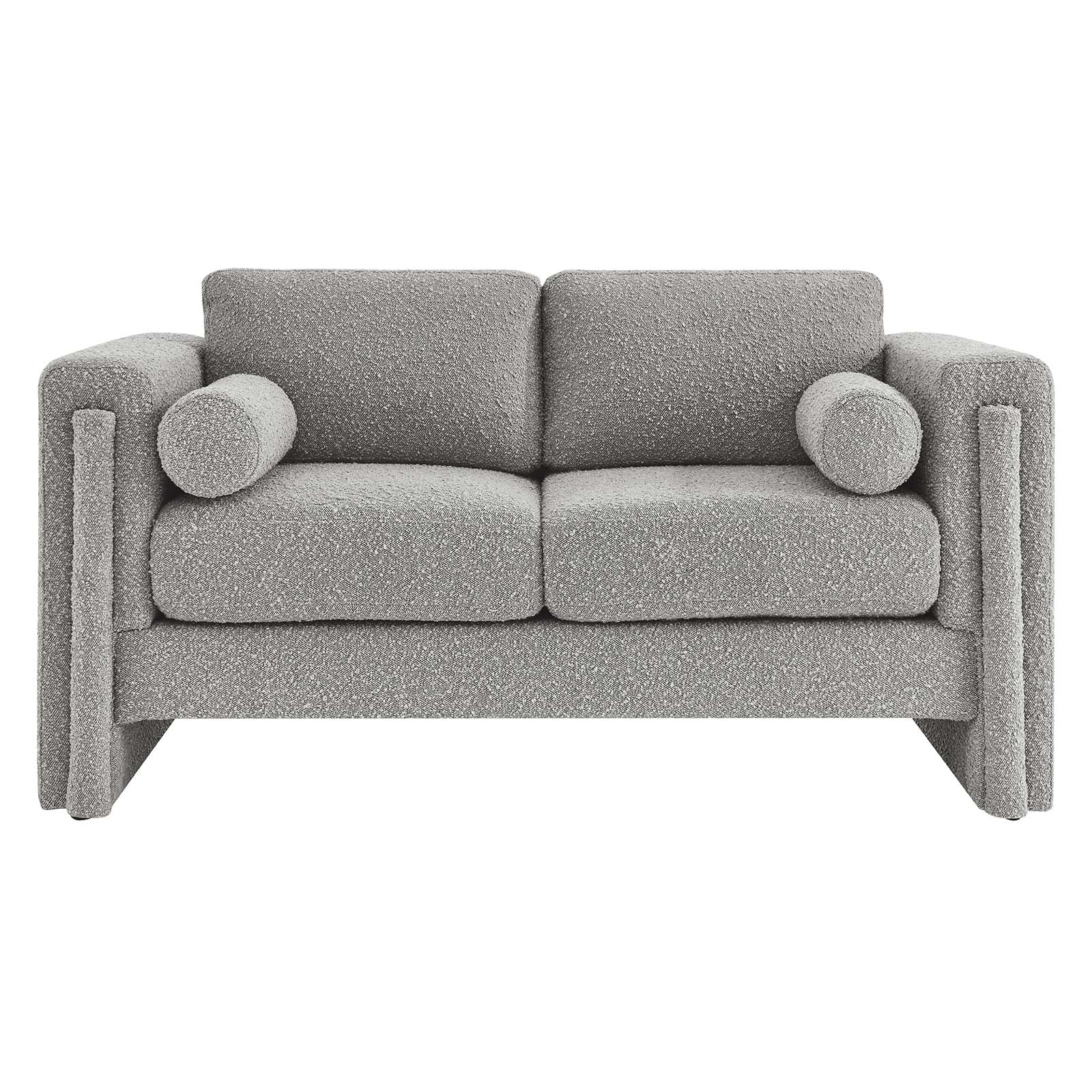Visible Boucle Fabric Loveseat by Modway