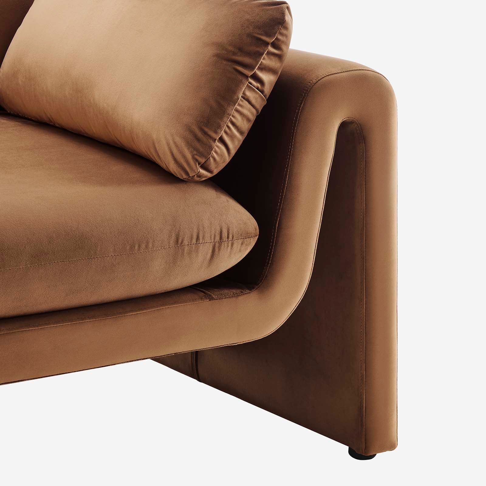 Waverly Performance Velvet Sofa by Modway