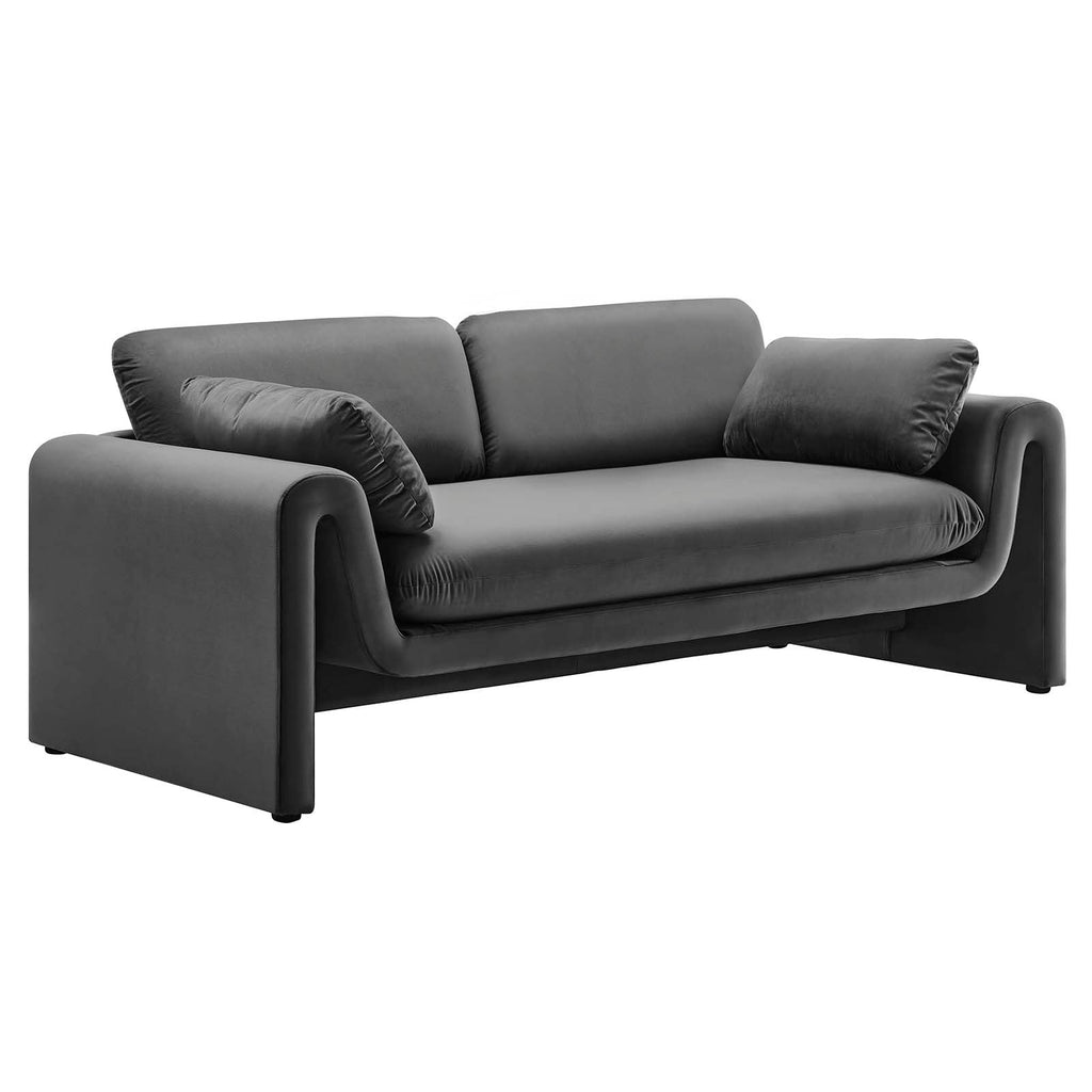 Waverly Performance Velvet Sofa by Modway