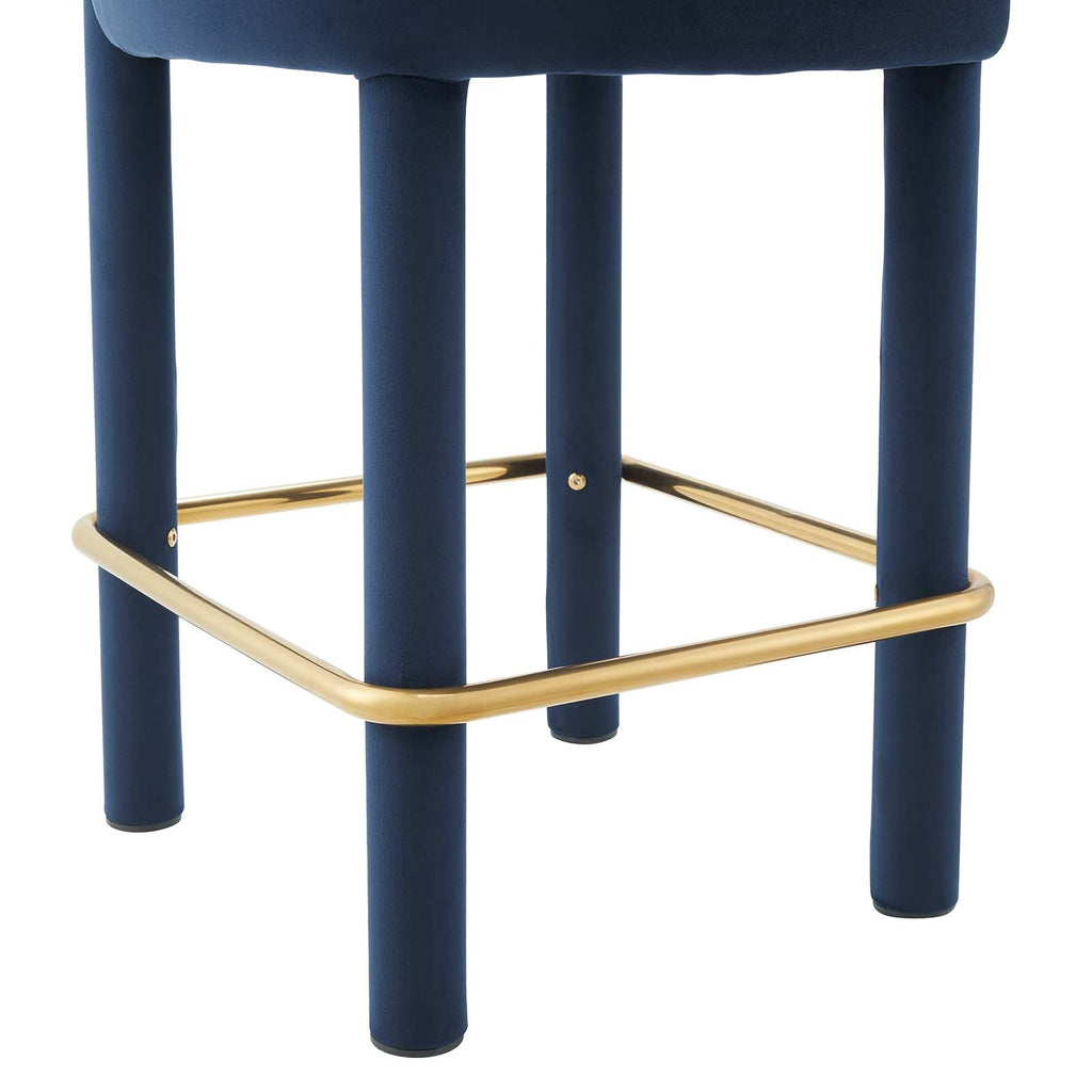 Toulouse Performance Velvet Counter Stool by Modway