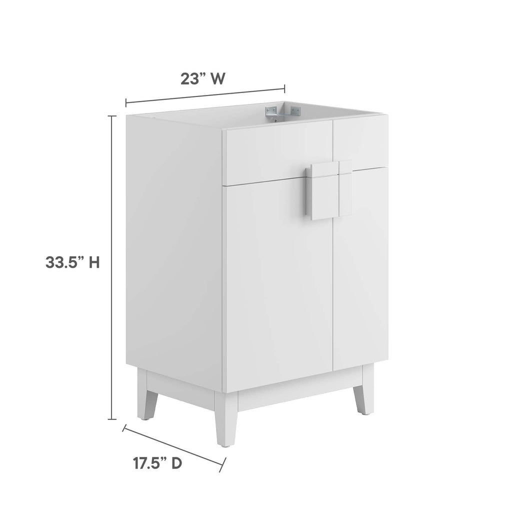 Miles 24Ó Bathroom Vanity Cabinet (Sink Basin Not Included) by Modway