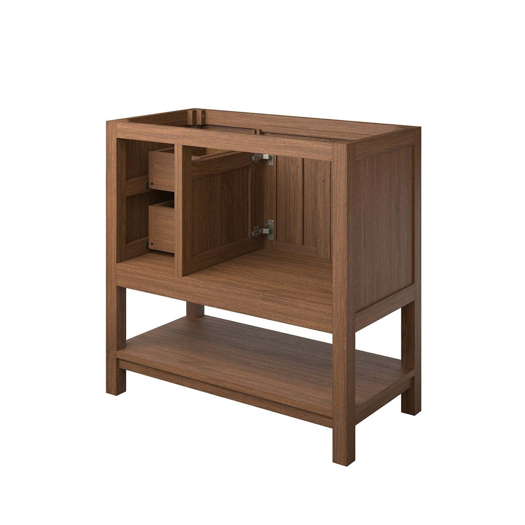 Ashlyn 36Ó Wood Bathroom Vanity Cabinet (Sink Basin Not Included) by Modway