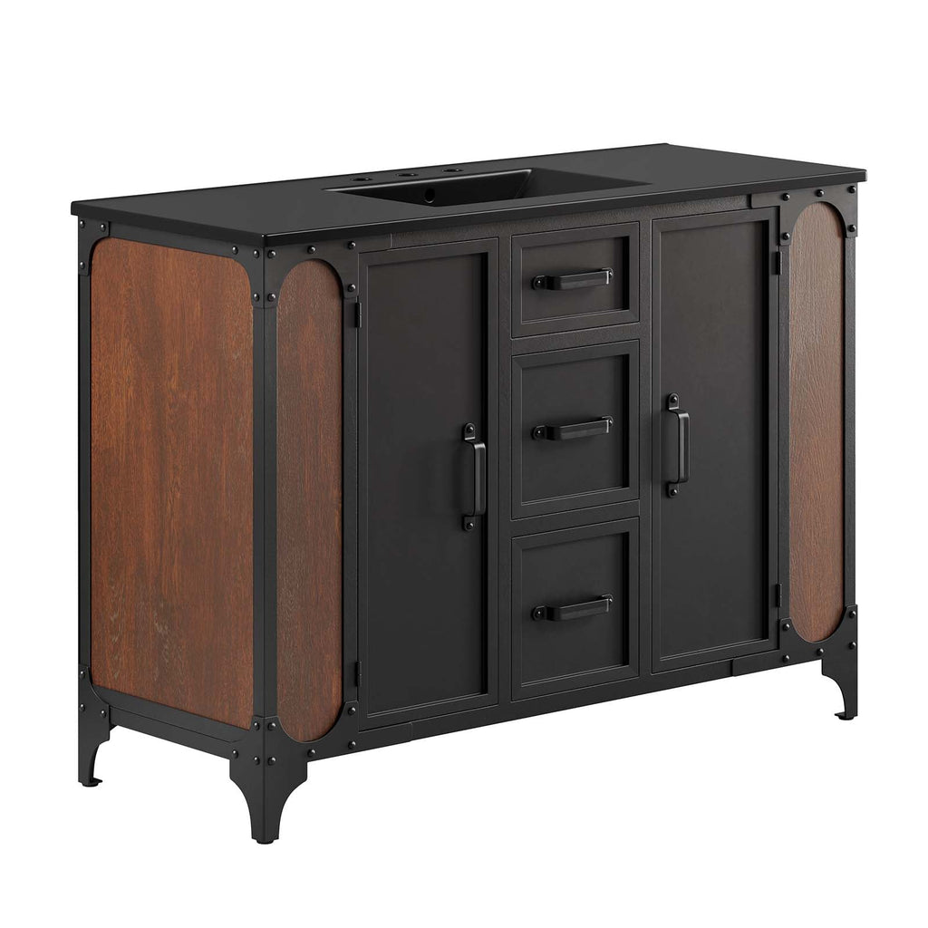 Steamforge 48" Single Sink Bathroom Vanity by Modway