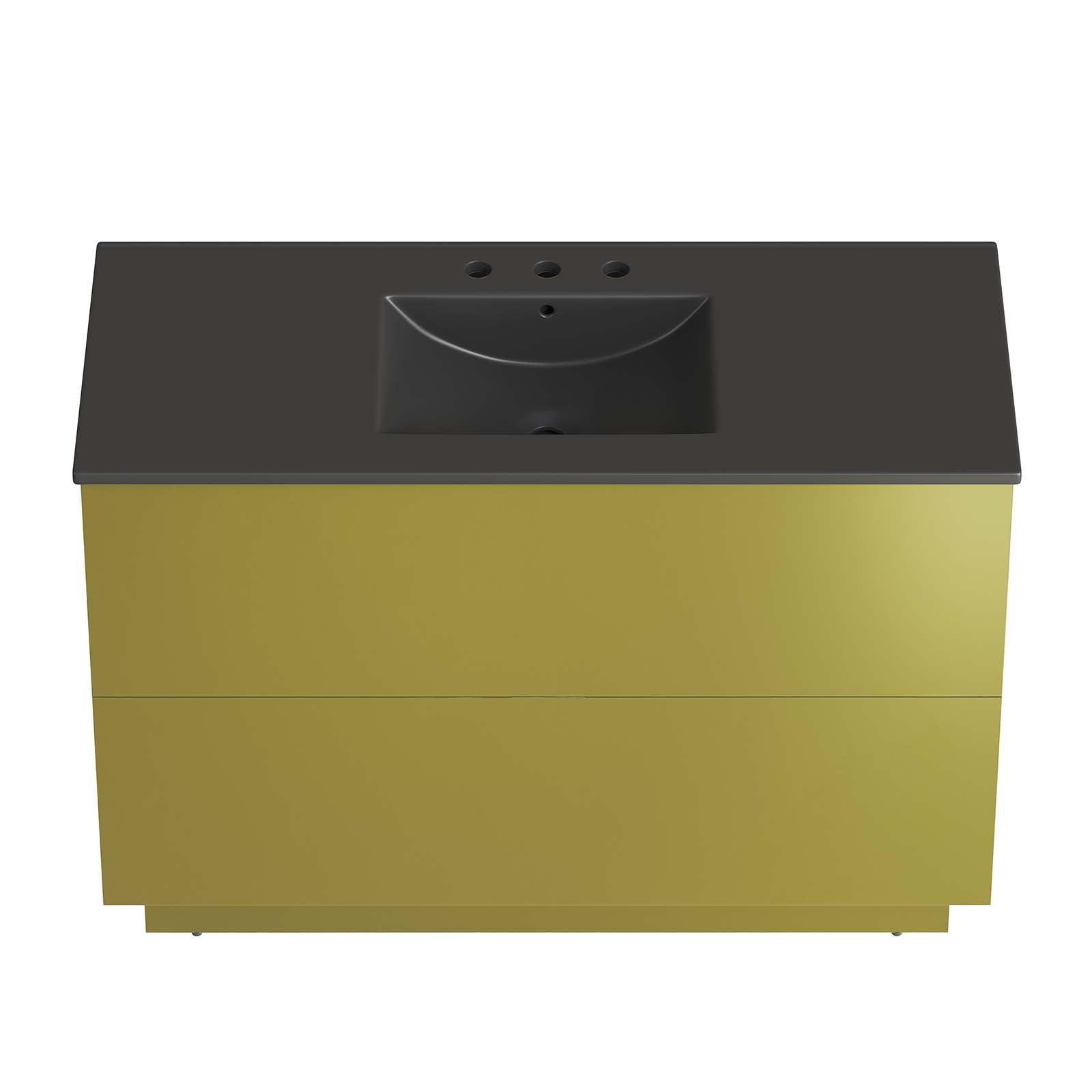 Quantum 48" Single Sink Bathroom Vanity by Modway