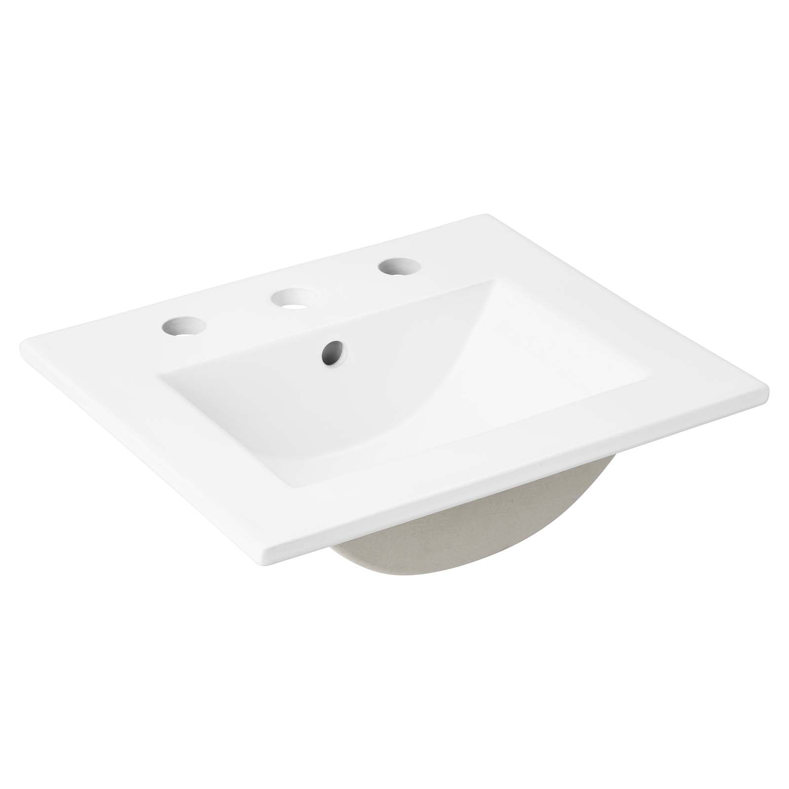 Elysian 18" Wood Bathroom Vanity by Modway