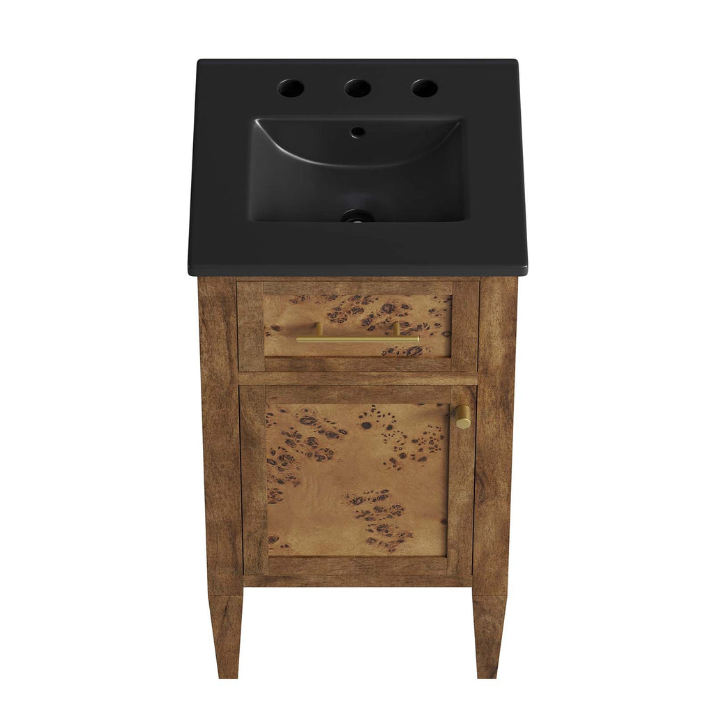 Elysian 18" Wood Bathroom Vanity by Modway