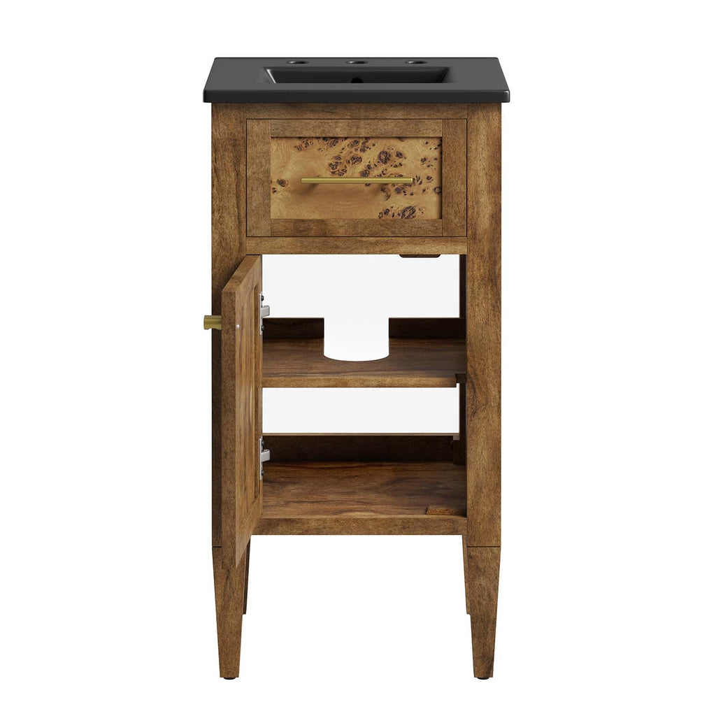 Elysian 18" Wood Bathroom Vanity by Modway