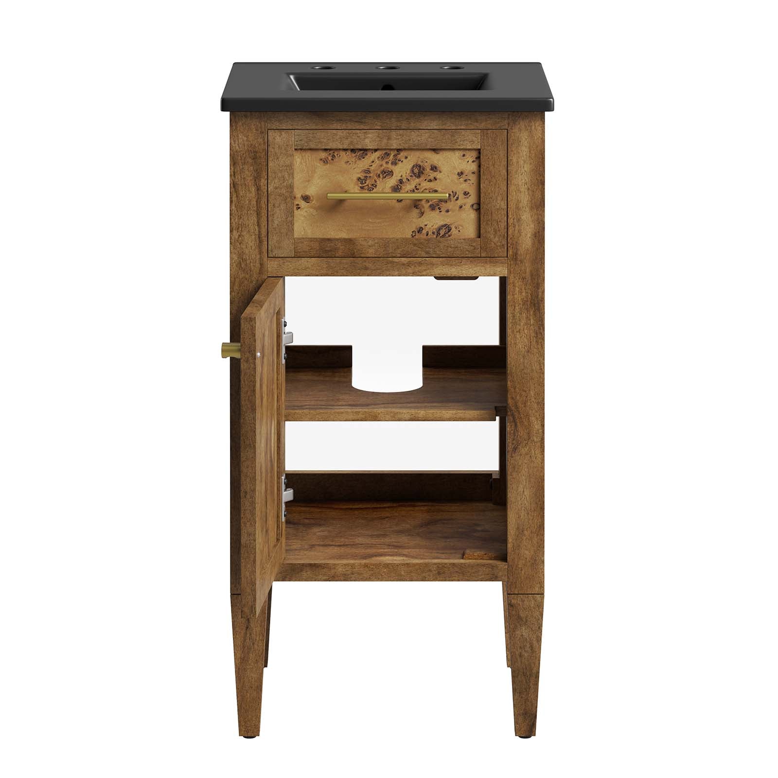 Elysian 18" Wood Bathroom Vanity by Modway