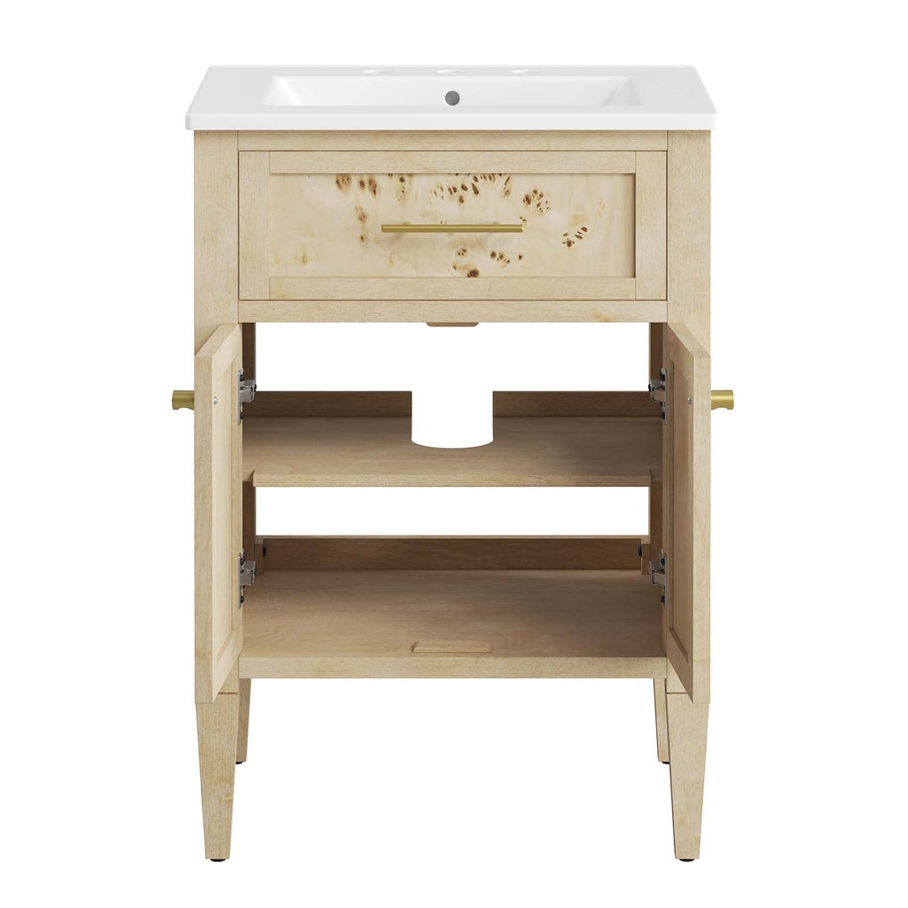 Elysian 24" Wood Bathroom Vanity by Modway
