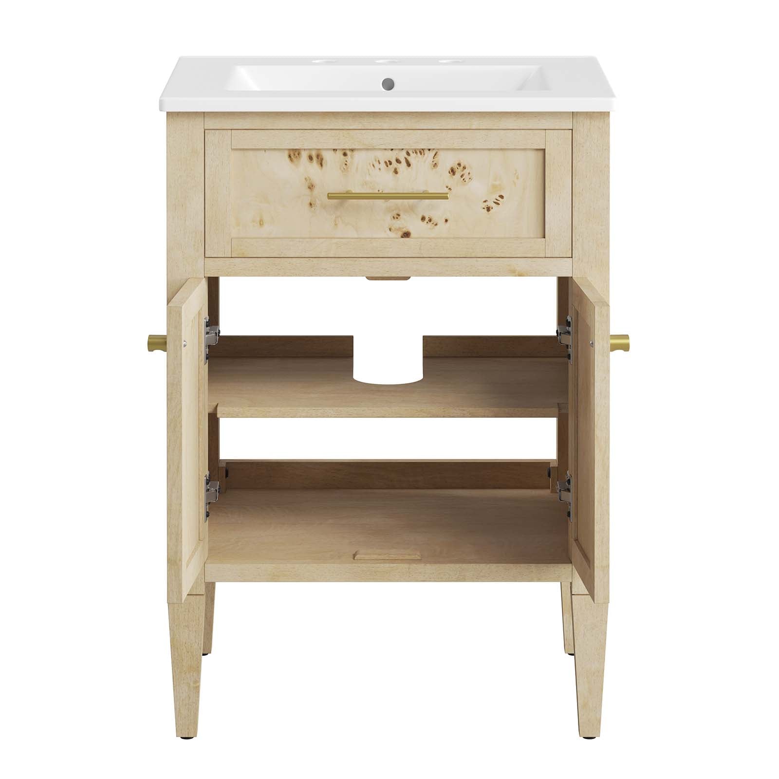Elysian 24" Wood Bathroom Vanity by Modway