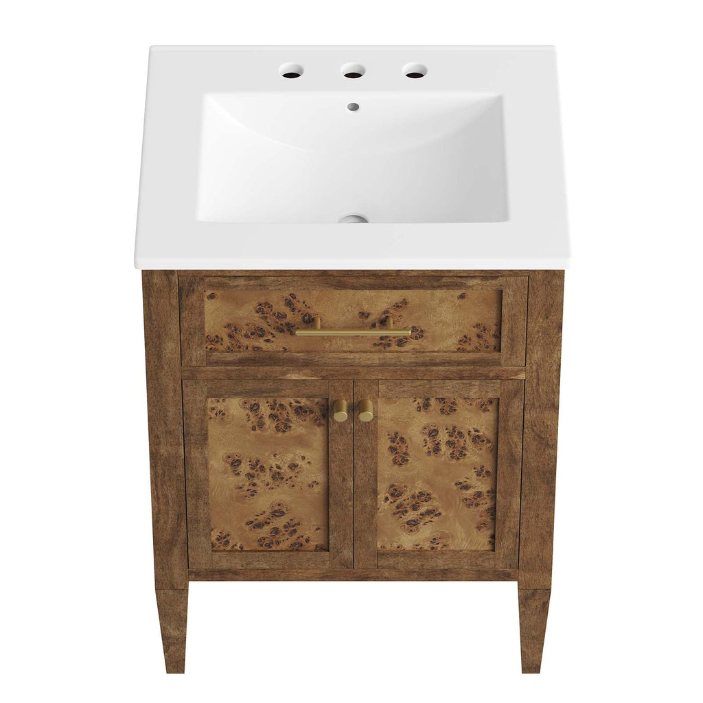 Elysian 24" Wood Bathroom Vanity by Modway