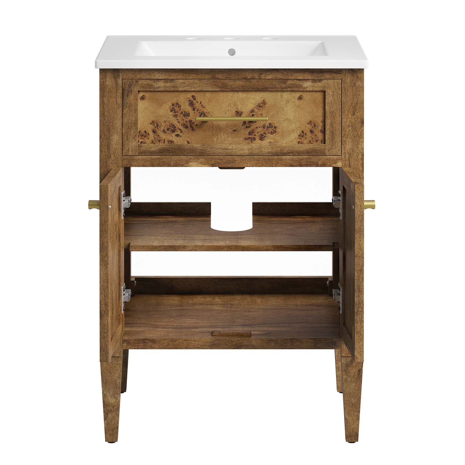 Elysian 24" Wood Bathroom Vanity by Modway
