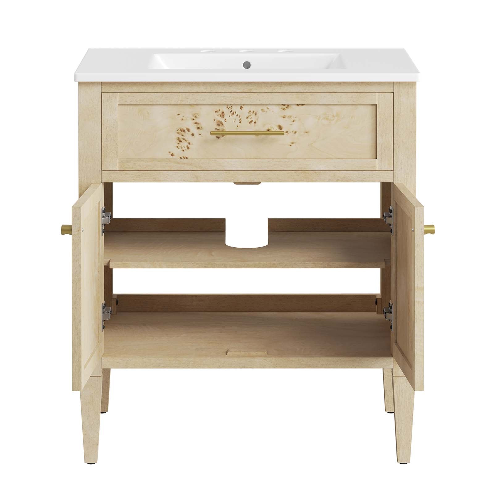 Elysian 30" Wood Bathroom Vanity by Modway