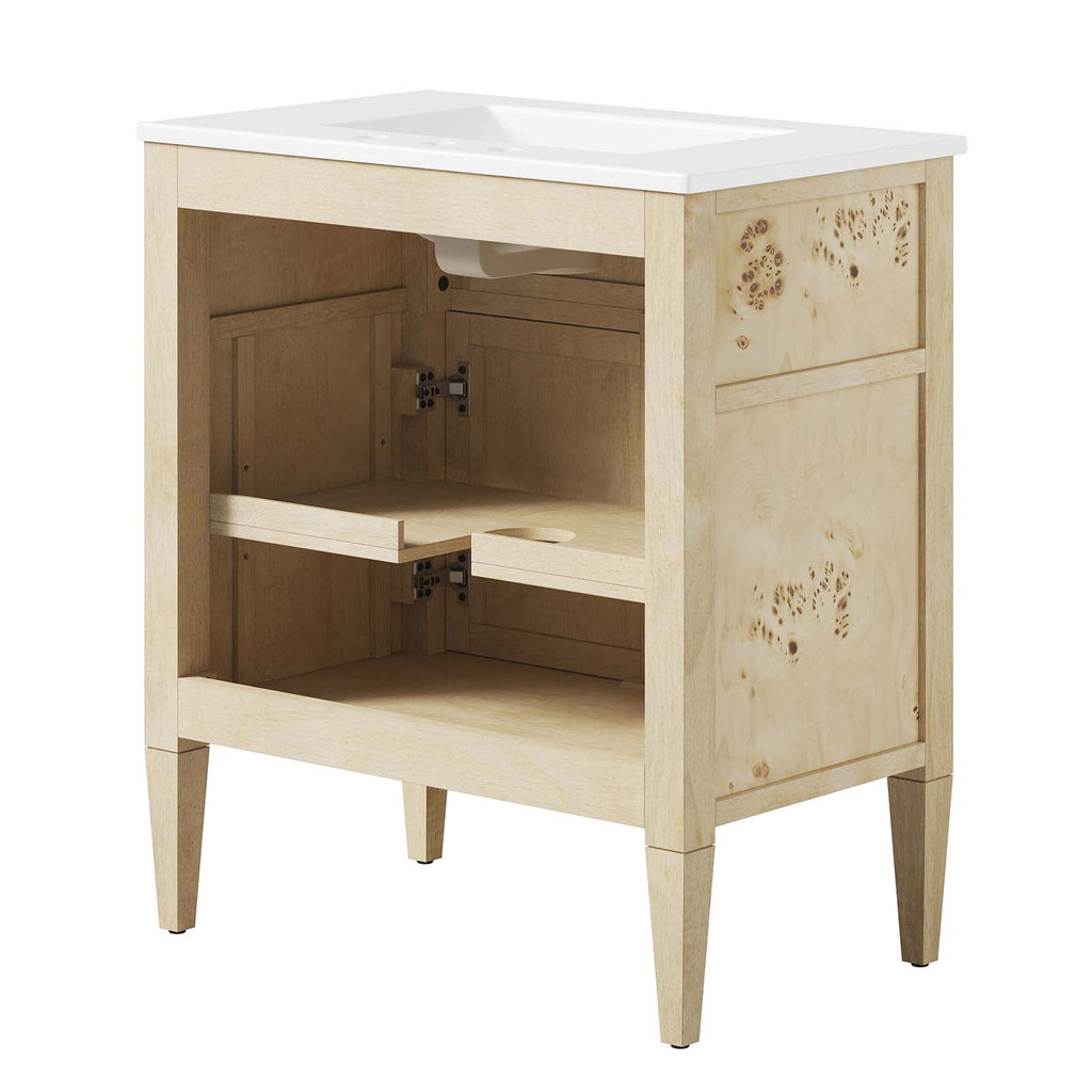 Elysian 30" Wood Bathroom Vanity by Modway