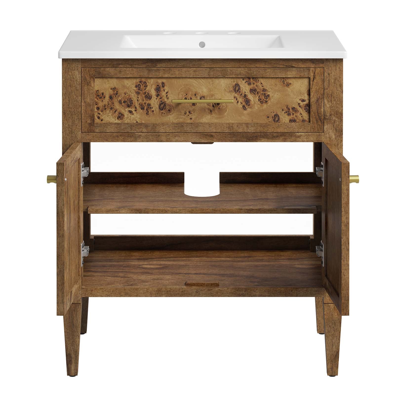 Elysian 30" Wood Bathroom Vanity by Modway