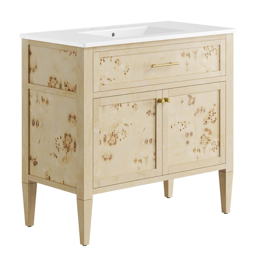 Elysian 36" Wood Bathroom Vanity by Modway