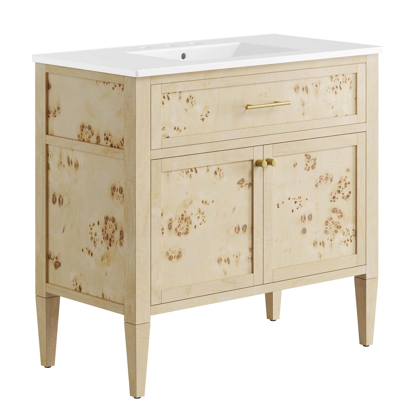 Elysian 36" Wood Bathroom Vanity by Modway