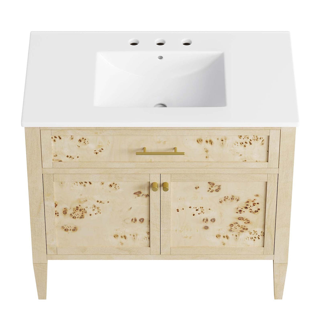 Elysian 36" Wood Bathroom Vanity by Modway