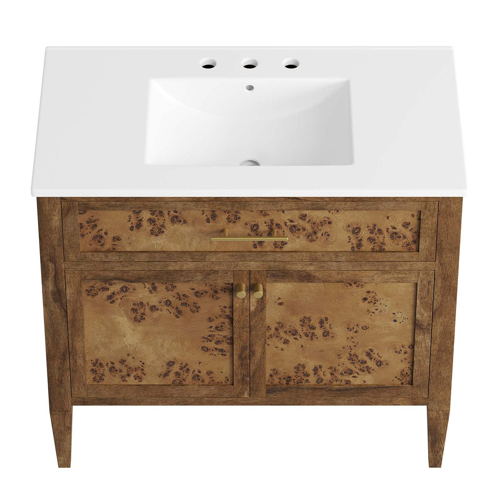 Elysian 36" Wood Bathroom Vanity by Modway
