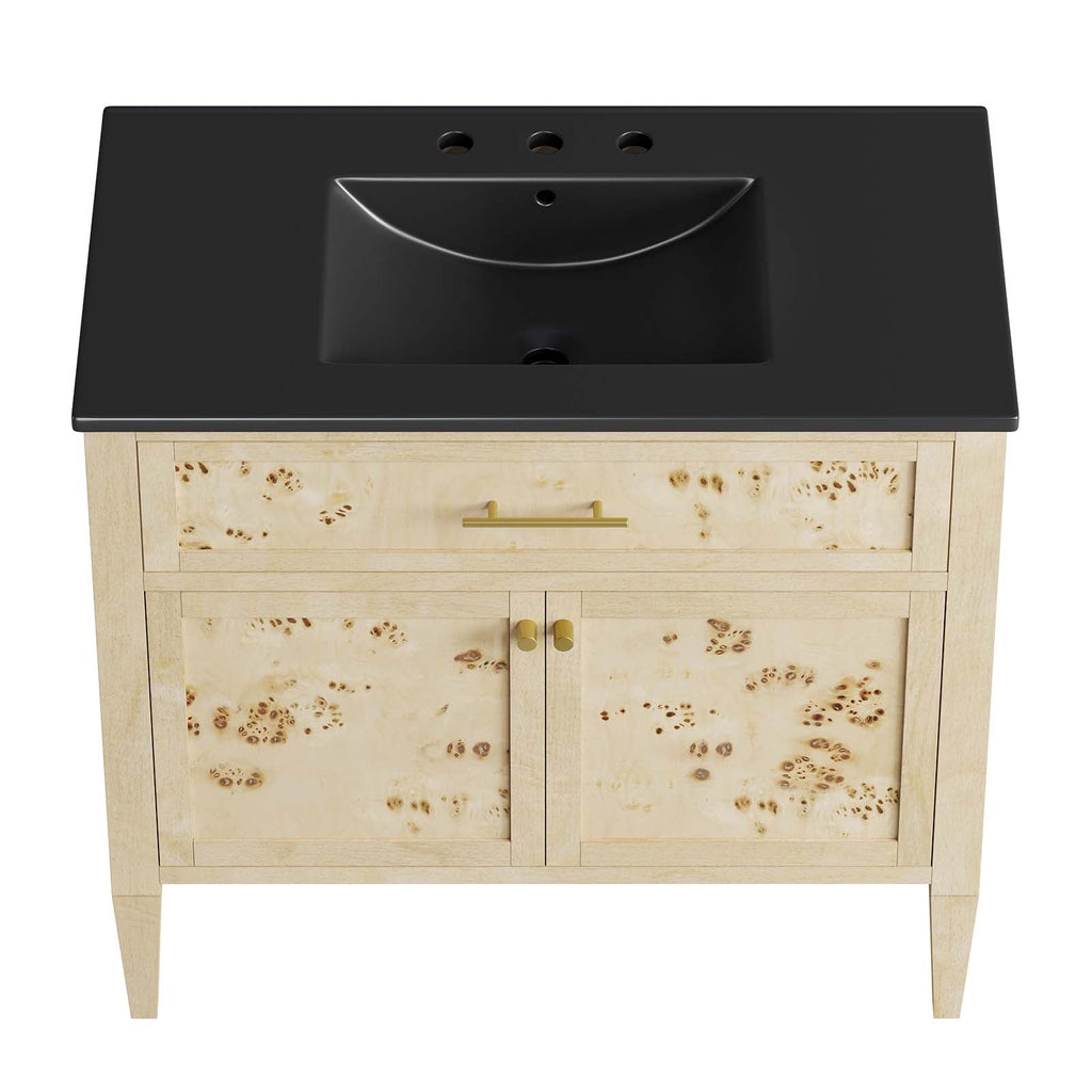 Elysian 36" Wood Bathroom Vanity by Modway